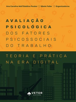 cover image of Avaliação psicológica dos fatores psicossociais do trabalho